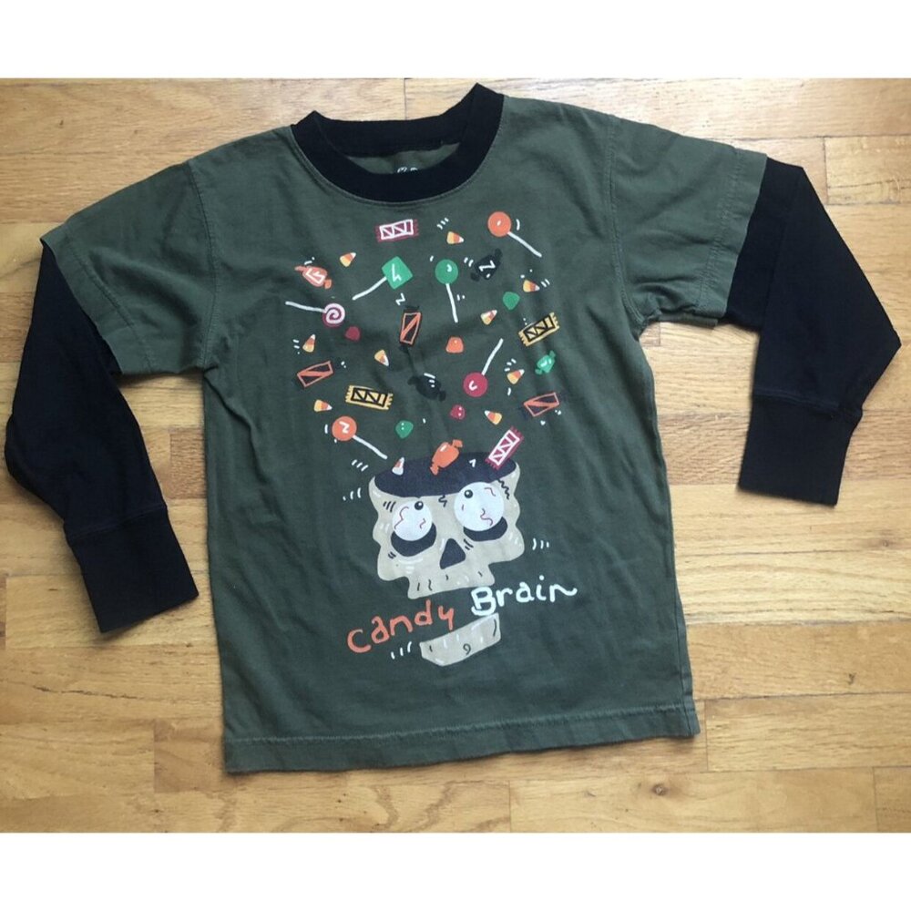 Wes And Willy Size 6 Long Sleeve Double Sleeve Top